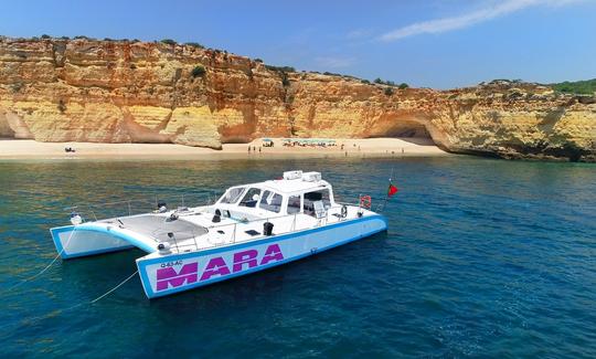 Crucero en catamarán con barbacoa en la playa: de Albufeira a Benagil