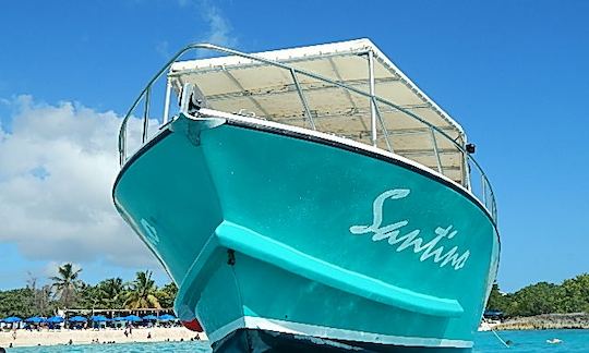 Charter the 40' Santino Center Console in Simpson Bay, Sint Maarten