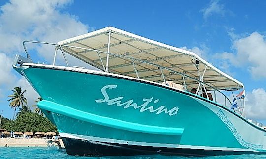 Charter the 40' Santino Center Console in Simpson Bay, Sint Maarten