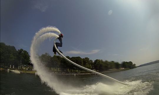 Flyboarding Adventure in Mikołajki, Poland