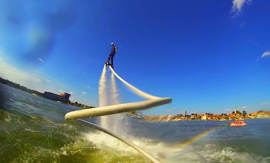 Flyboarding Adventure in Mikołajki, Poland