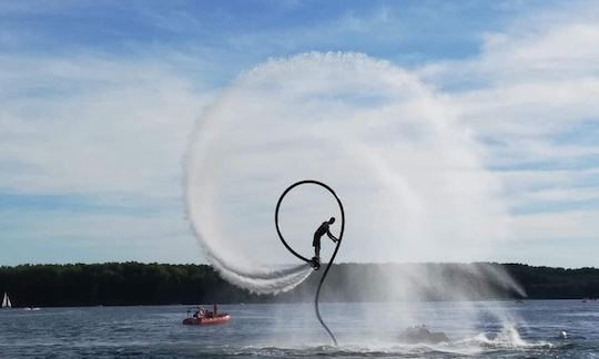 Flyboarding Adventure in Mikołajki, Poland