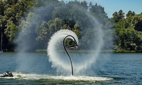 Flyboarding Adventure in Mikołajki, Poland