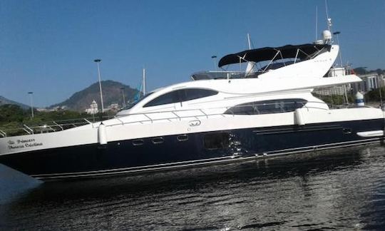 Segue 72 Motor Yacht Charter in Rio de Janeiro, Brazil