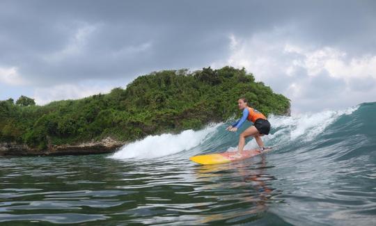 Surfing Lesson with Experienced Coaches in Bali, Indonesia!