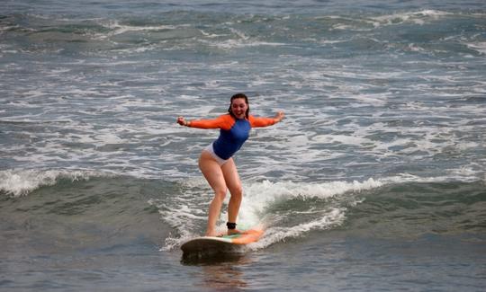 Surfing Lesson with Experienced Coaches in Bali, Indonesia!