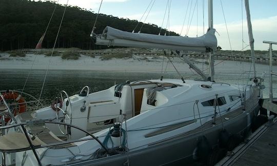 Explore the Vigo, Galicia on Elan Impression 344 Cruising Monohull