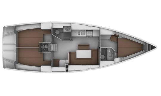 Louez le monocoque de croisière Bavaria Cruiser 40 « S/Y Klelia » à Kos, en Grèce