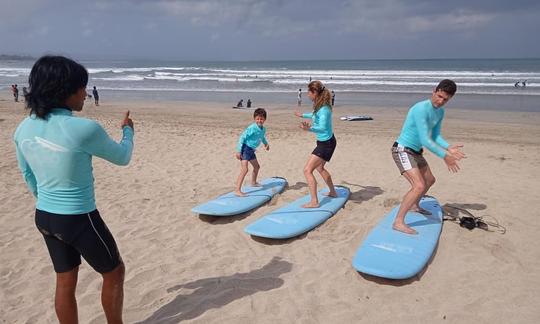 Surf Lesson for All Levels at Balangan Beach in Kecamatan Kuta Selatan, Bali