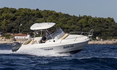 BLUEWAY 20 Convertible Cruiser rental in ADRIATIC-CROATIA