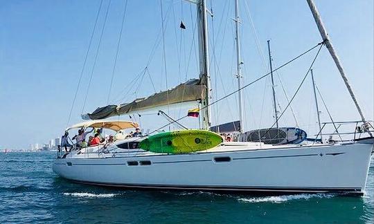 Unforgettable Experience Sailing Aboard Jenneau 54ft to Rosario Islands & Baru