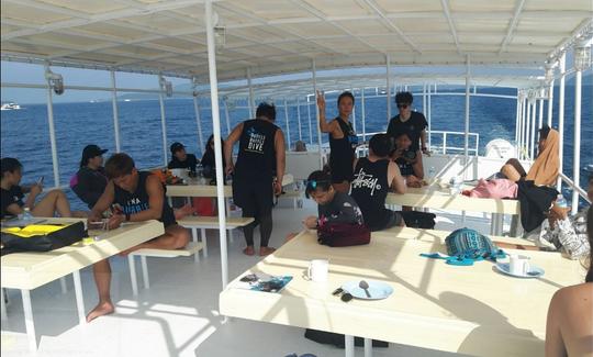 Phuket Koh Racha Yai Island day dive and snorkeling trip CMAS PADI SSI dive training courses from beginners to Divemaster level.