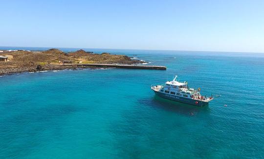 Ferry a la isla de Lobos desde Corralejo (Fuerteventura, Islas Canarias)