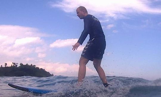 Private Surf Lesson at Mangsit Beach by Mangsit Surf School Lombok