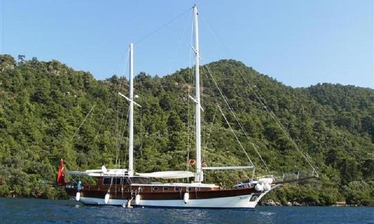 SOFIA This Wonderful Deluxe Gulet Yacht is 23.m Long and for 6 People