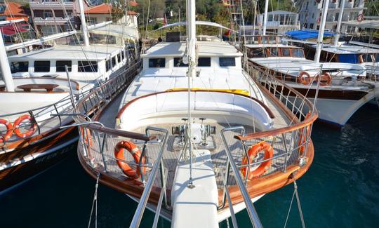 CAGAN This Wonderful Deluxe Gulet Yacht is 30 m. Long and for 12 People