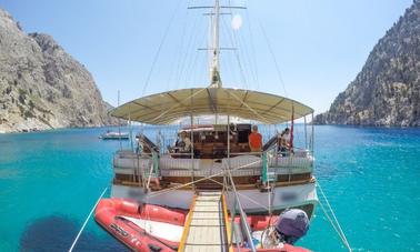 ATHEN A. This Wonderful Deluxe Gulet is 32 m Long and for 16 People