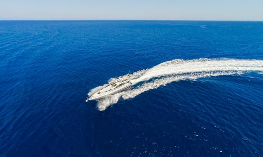 ¡Alquile un yate de lujo de 54 pies y explore el mar Jónico!