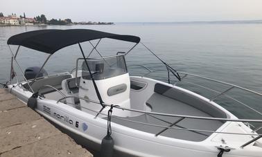 BluLine 21 Open Center Console for Rent in Zadar, Croatia