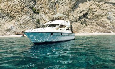 Daily Cruises in Ionian sea from Kyllini onboard Princess 360 Motor Yacht