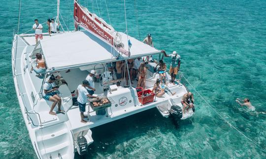 Louez un catamaran de croisière de 10 passagers à Trou d'Eau Douce, à Maurice