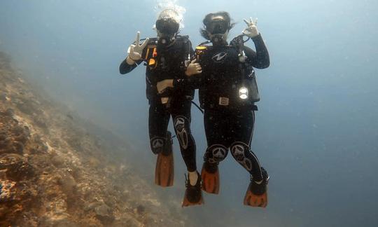 Descubra o mergulho e o mergulho divertido na Ilha do Ticao