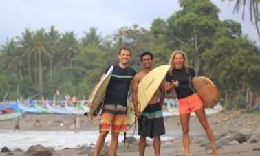 Surfing Lesson in Pekutatan Jembrana!