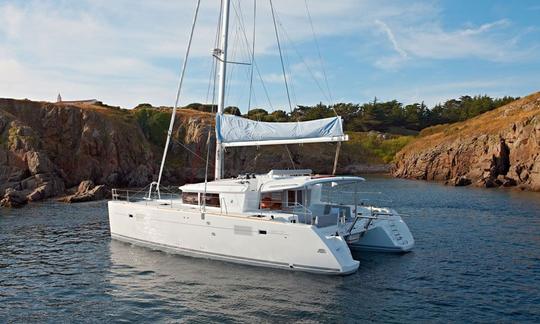 Catamarã de cruzeiro Lagoon 450F em Lefkada, Grécia!