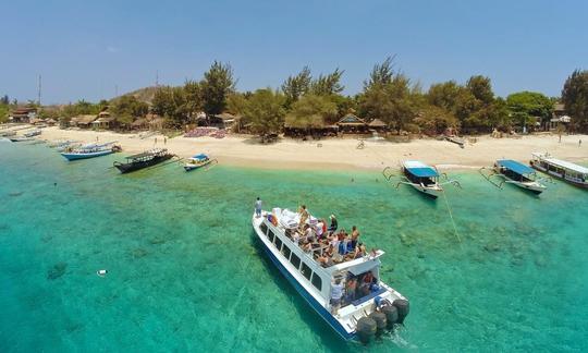 BARCO RÁPIDO DIÁRIO DE PRIMEIRA CLASSE entre Bali e Ilhas Gili, Lombok