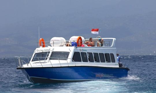 BARCO RÁPIDO DIÁRIO DE PRIMEIRA CLASSE entre Bali e Ilhas Gili, Lombok