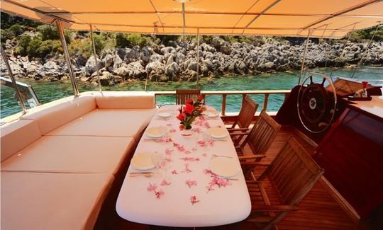 Beautiful Luxury Gulet for Charter in Gocek Fethiye