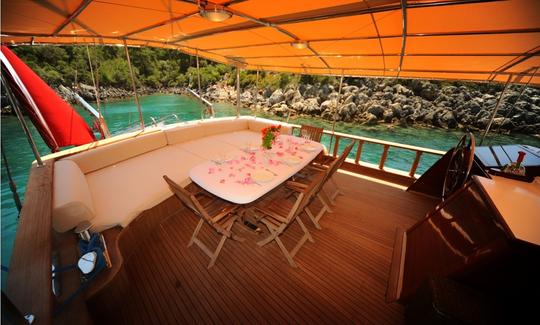 Beautiful Luxury Gulet for Charter in Gocek Fethiye