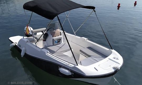 Rent boat B550 'Perseis' (6p) without licence in Palma, Spain