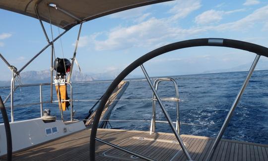 ¡Alquiler de veleros Hanse 540e para 10 personas en Syros, Grecia!