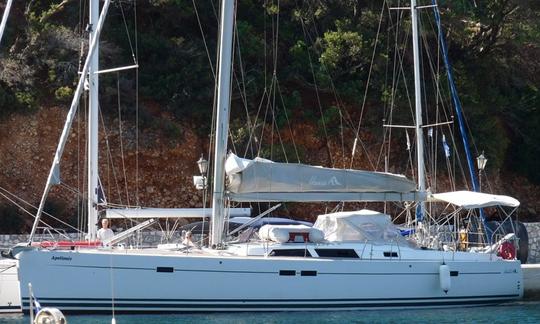 ¡Alquiler de veleros Hanse 540e para 10 personas en Syros, Grecia!