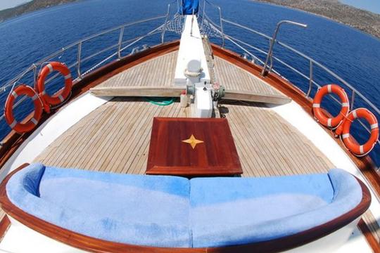 Turkey Boat Charter 6 Cabins 12 Persons Blue Cruise Tour