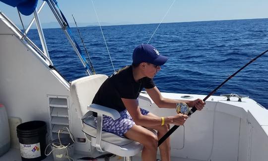 Location de pêche sur un yacht de croisière SEADUCTION de 42 pieds à Ixtapa Zihuatanejo, Mexique