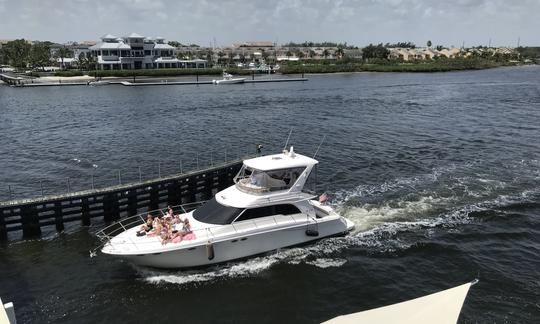 🔥 10 % de réduction sur janvier 🔥 Location de yacht de luxe Sea Ray de 51 minutes à Jupiter en Floride