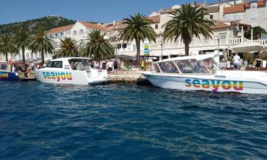 Book the Hvar Private Water Taxi for 12 person!