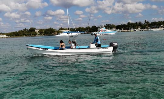 Private Center Console Boat Saona Island Bayahibe Rd