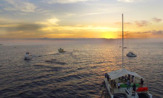 Cruzeiro ao pôr do sol com tudo incluído em Cabo San Lucas