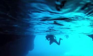 Grotte bleue de Dubrovnik/Visite amusante en petits groupes en hors-bord ou en bateau à moteur