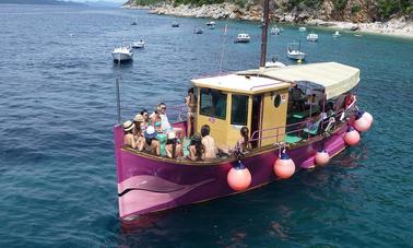 39' Traditional Wooden Boat for Private Small Groups Tours in Dubrovnik