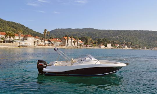 Hire Jeanneau Cap Camarat 755 WA Powerboat in Dubrovnik and cruise the Adriatic sea!