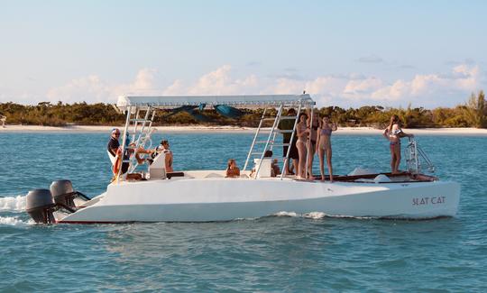 Explore the Treasures of Turks & Caicos  with 30' Catamaran