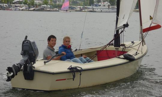 Velero Valk de 21' en Kortgene en el Veerse Meer