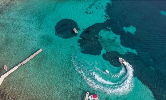 Experience the Blue Lagoon and Šolta Island Speedboat Tour with us!