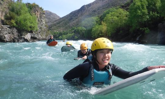 Planche à voile à Queenstown