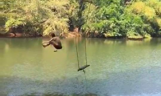 River Swing Diving