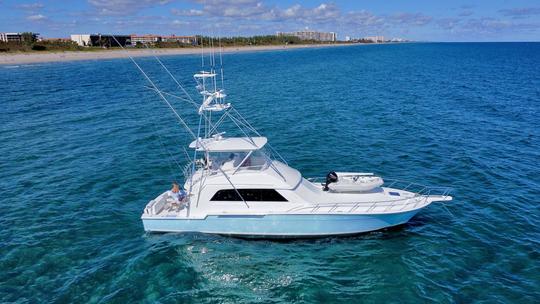 60ft Bertram Convertible Yacht for Fishing, Parties and More!